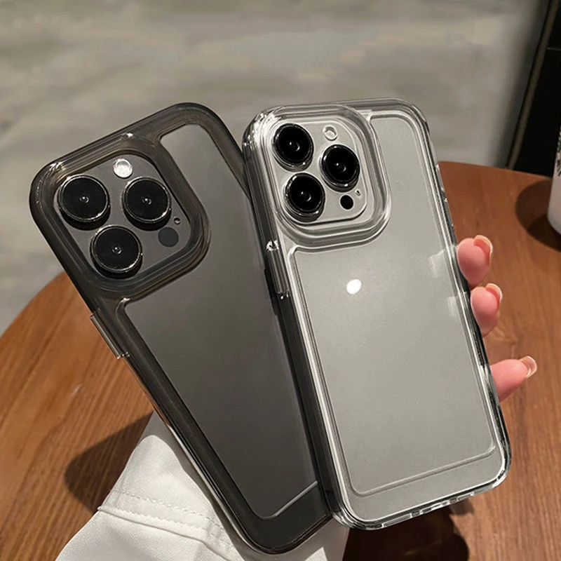 Vanuoxin Luxusný priehľadný priestor pre telefón pre iPhone 11 12 13 14 15 Pro Max
