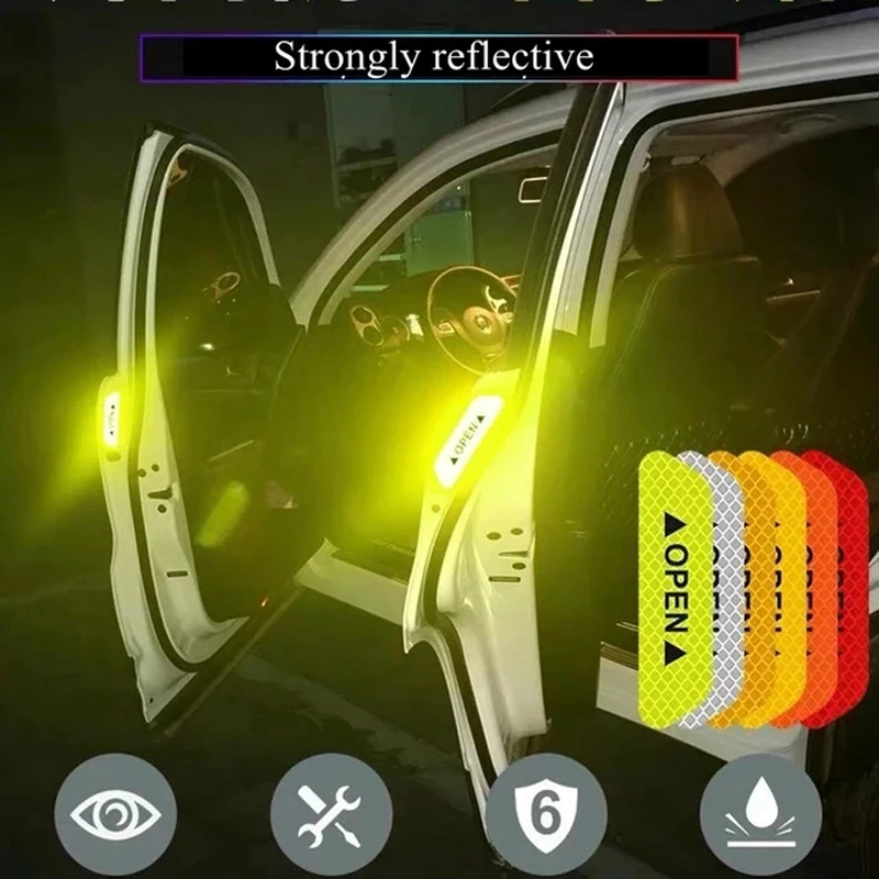 Varovanie o otváraní nálepky pre dvere pre autá Varovanie pre Toyota Land Cruiser Prado 150 Camry Prius Crown pre Subaru Forest XV