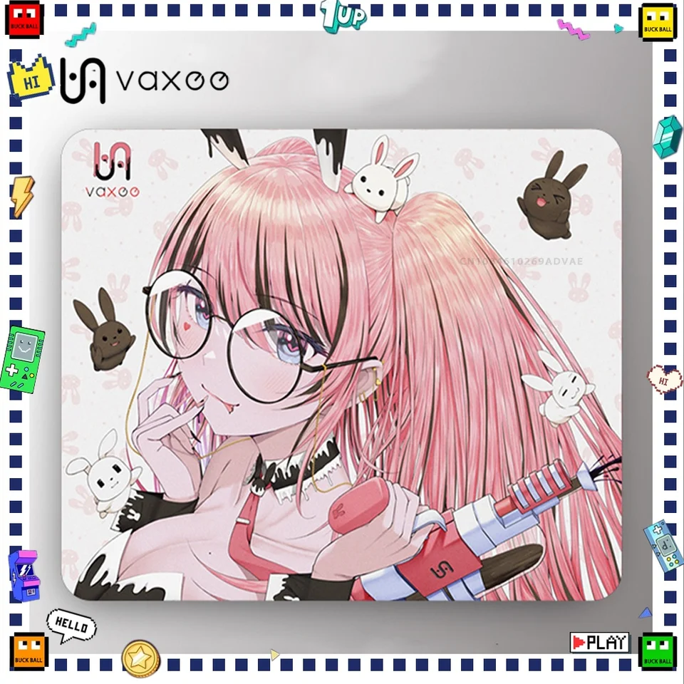 VAXEE SERIES MousePad Sladka jemná povrchová hra Gaming MousePad Custom Anime Girl E-Sports Mouse Pad Valerant CS2 FPS Gamer Gift