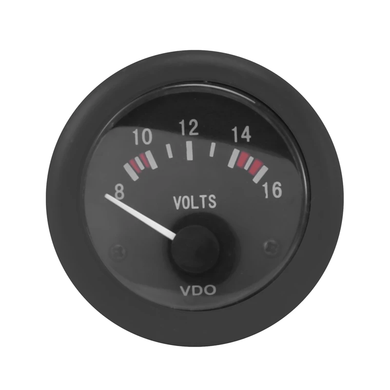 VDO napätie rozchod 12V VDO Voltmeter jednotka Voltmeter prístrojové príslušenstvo