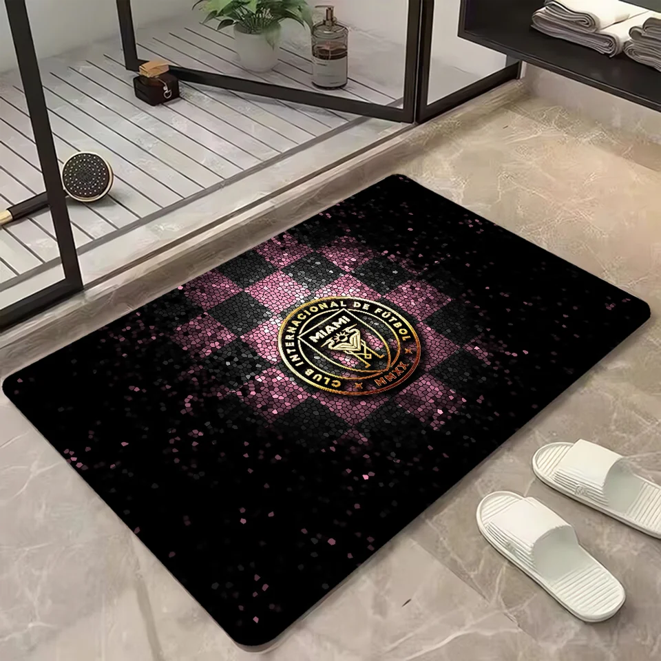 Veci do domu vstupná podložka na chodbu na podlahe Inter Miami Door Carpet Moderné domáce dekorácie Doplnky vonkajšie koberec