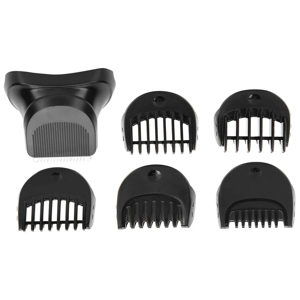 Vedúci brady, výmenná hlava Shaver Trimmer s 5-dielnou 1/2/3/5/7 mmm vodiacu hrebeňovú súpravu hrebeňa pre Braun Series 3