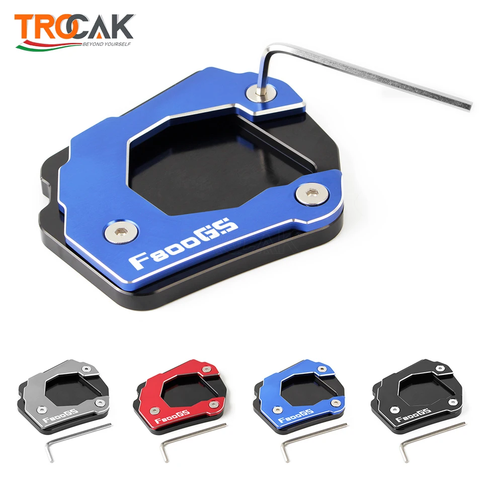 Vedľajší stojan na motocykel Kickstand zväčšenie podpora rozšírenej podložky pre BMW F800GS (neznížený) 2008-2021 F800 GS Adventure 2014-2021