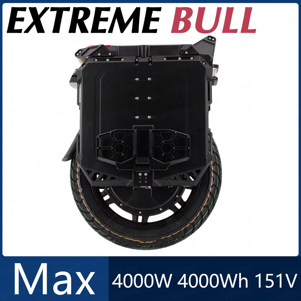 Veliteľ extremebull Max 50s 151V 4000Wh batéria C38HT 4000W Motor Smart BMS nastaviteľná výška pedála 20inch 170 km/h maximálna rýchlosť