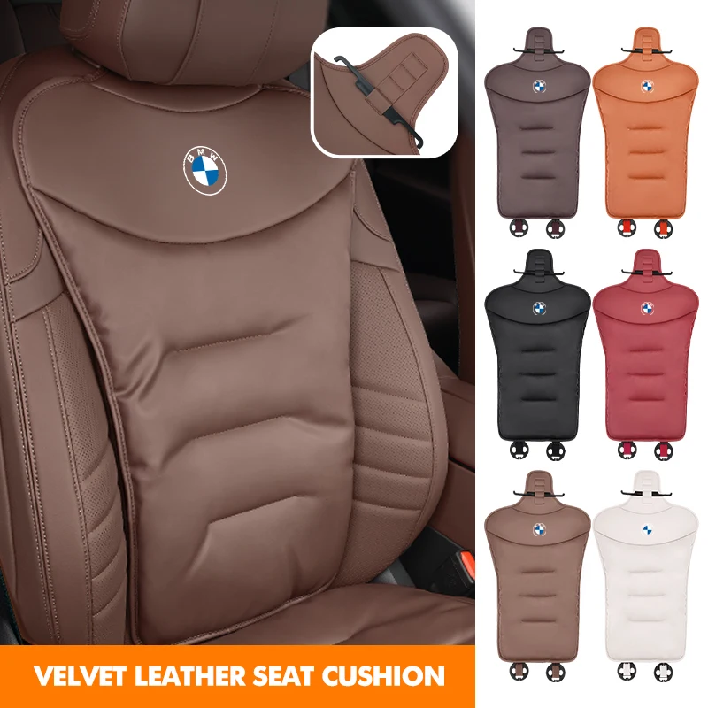 Velvetový kožený kryt v vankúšiku o kožené sedadlo vankúša Anti-Slip Patch Accessories for BMW x3 x5 M5 M3 E46 E90 E60 F10 E39 F30 E36 G30 E87 E70