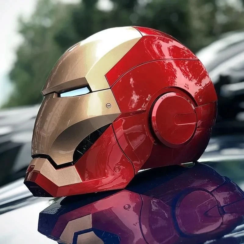 Venom Edition Nové 1: 1 Marvel Iron Man Electric Helma Multi -Piece Multi -Pety Manual Otváracia prilba Model Luminous Adult and Detská hračka