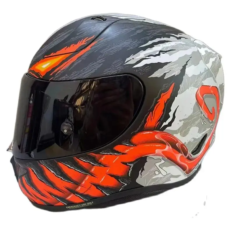 Venom IV Venom Helma zimná sezóna Muži a ženy Racing prilba na koni na celej tvári Motocyklová prilba Casco Capacete Casque