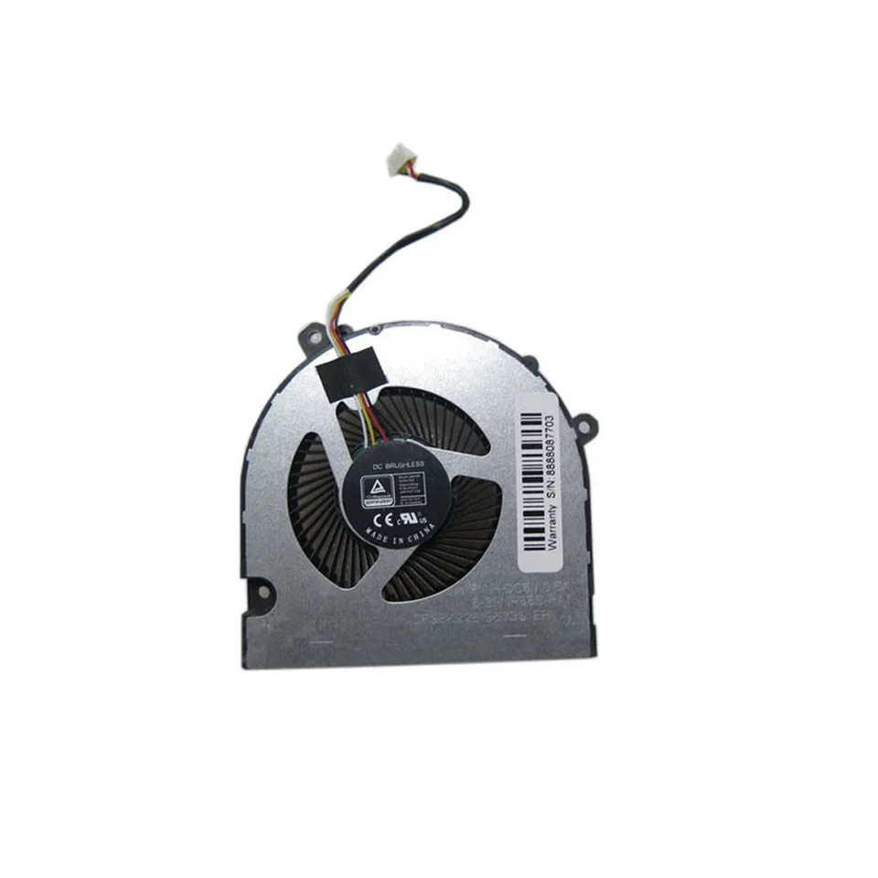 Ventilátor notebooku pre DFS5K22815673S EP FNNH 6-31-NH55S-RA1 6-31-NH55S-RA0 DFS5K22815673S-FNNH 4PIN DC5V 0,5A Nový