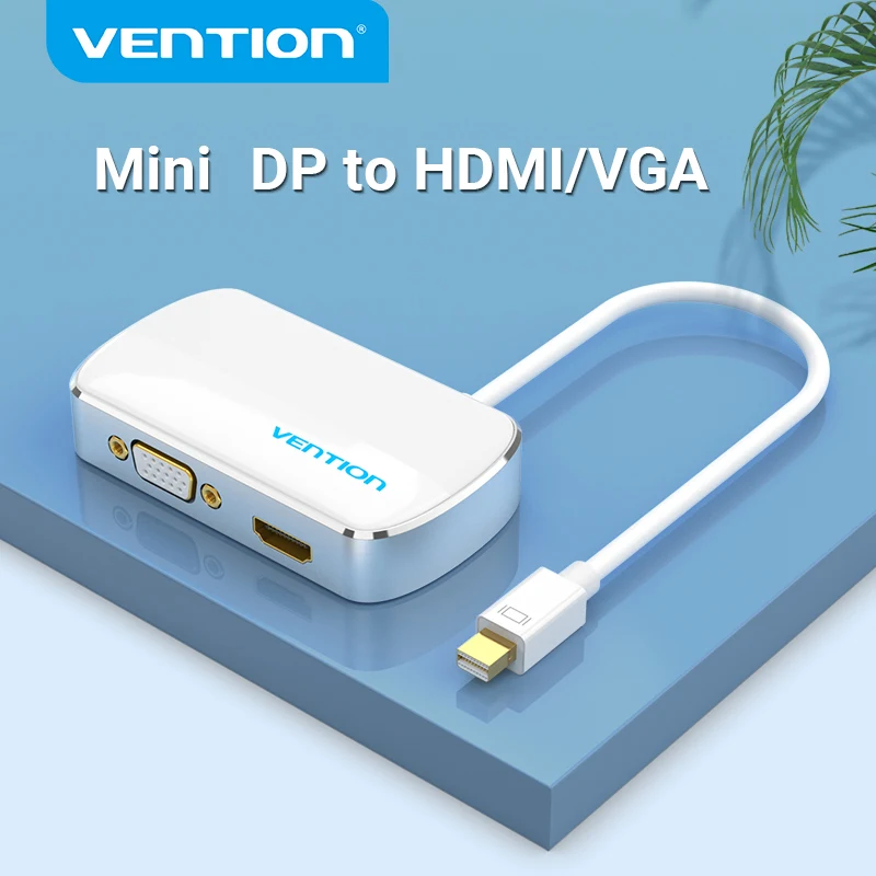 Vention Mini Displayport Converter na adaptér HDMI VGA 2 pre MacBook Pro Moniter TV Mini Display Port pre kábel HDMI VGA DP