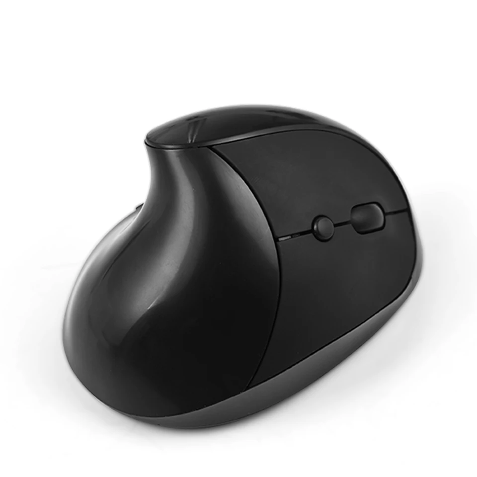 Vertikálna myš Wireless 2,4 GHz Ergonomická nabíjateľná herná myš nastaviteľná