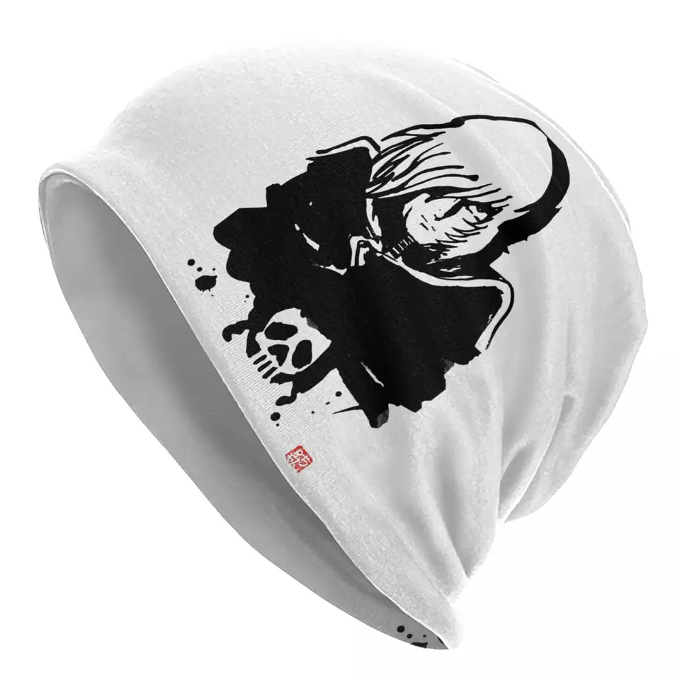 Vesmírny pirát kapitán Harlock Albator Bonnet Hat Vintage Ski lebky čiapky klobúk pre mužov Ženy pletené klobúky Spring Caps