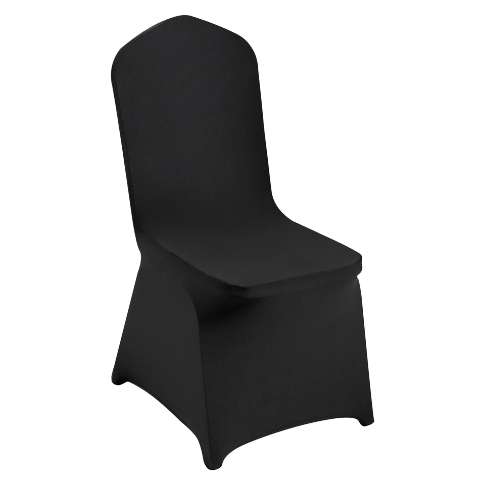 Vevor 50ks skladacie stoličky pokrýva univerzálne svadobné stoličky Stretch spandex umývateľné na svadbu/dovolenku/banket/oslavu