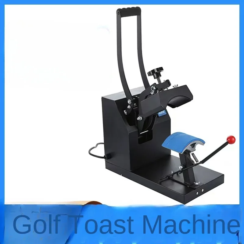Vevor Hat Heat Press 4 IN1 CAP TEAT LEAT stroj 6x3inches sublimácia prenos LCD Digitálny časovač