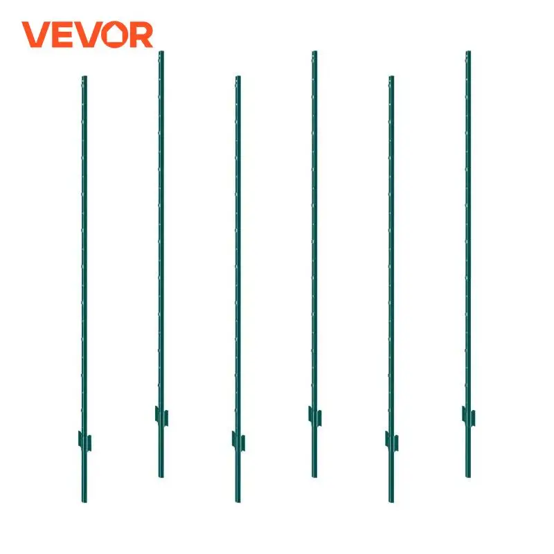 Vevor plot Post t-post ťažké kovové ploty stĺpce pevné oceľové ploty podklad pre záhradný dvor farmy a vonkajšie oplotenie drôtu