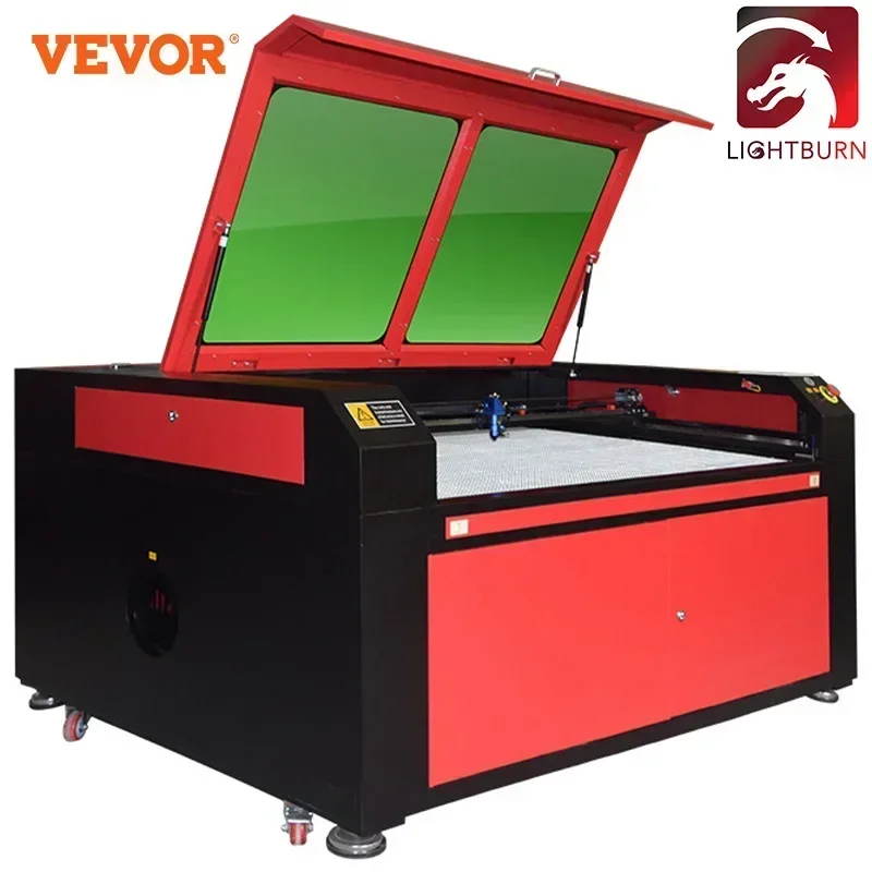 Vevor Ruida CO2 Laser Graver Graver 130W 100W 80W GRIESTOVANIE CUTTER s laserovou trubicou pre drevené akrylové EÚ SPRÁVA