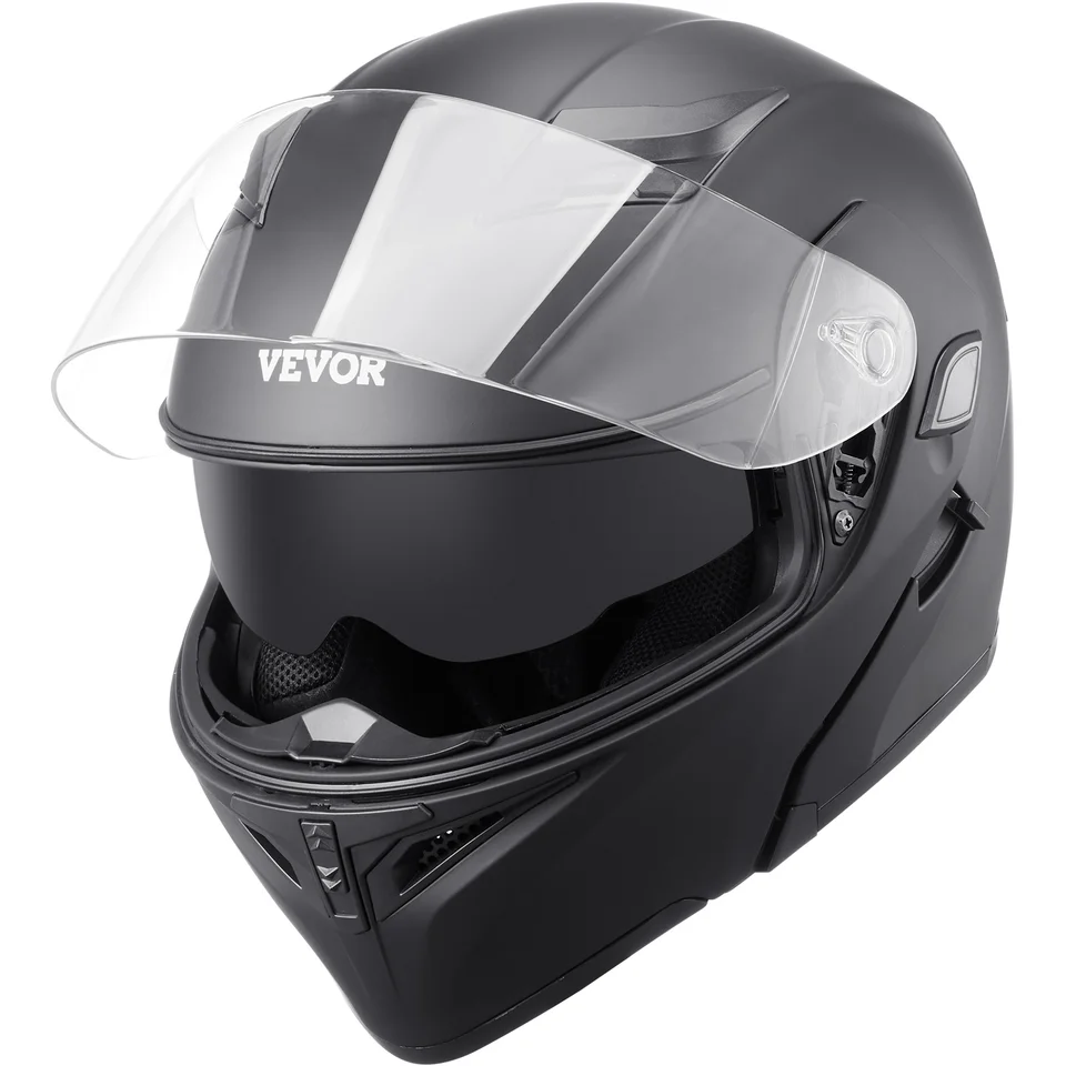 Vevor Smart Street Abs a prilba s vysokou hustotou s slotom Bluetooth a vymeniteľnou šošovkou, motokrosová prilba schválená dot