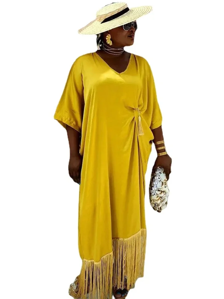 Večerné šaty Ženy dashiki moslimské móda Abaya africké oblečenie rúcho marokaine luxus dubaj kaftan šaty