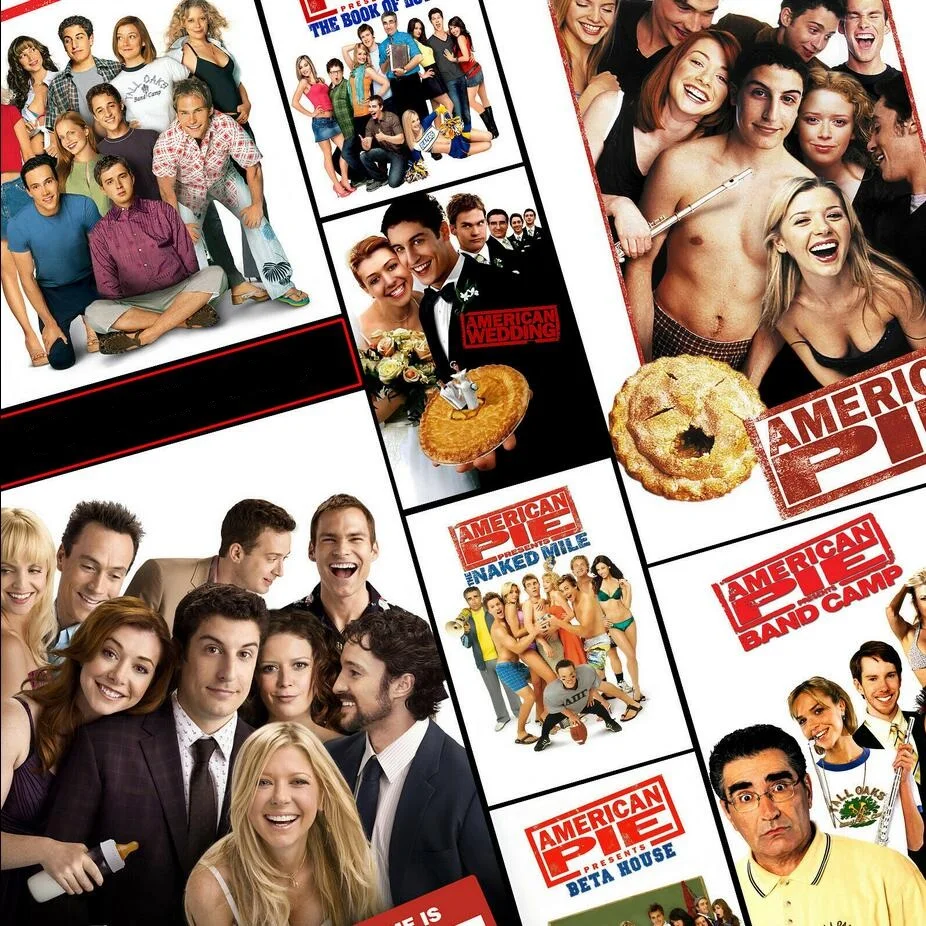 Veľa štýlu Vyberte si neurobený film American Pie, umelecký tlačný hodvábny plagát, domáca stena dekor