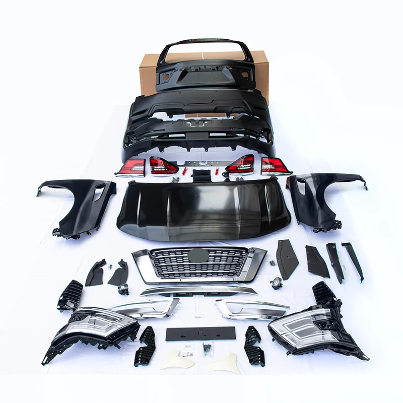 Veľkoobchod Auto Parts Bumpers Body Kit BodyKit pre Nissan Patrol Y61 2014-2019 upravené na 2022 Y62.