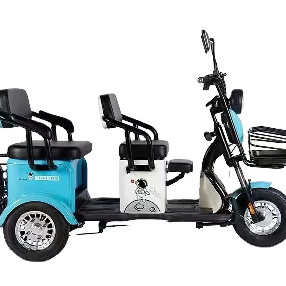 Veľkoobchod dospelých 750 W/500 W 3 koliesový automobil Náklad Elektrický čínsky čínsky elektrický trojkolesový tukový pneumatikový elektrický trojkoles