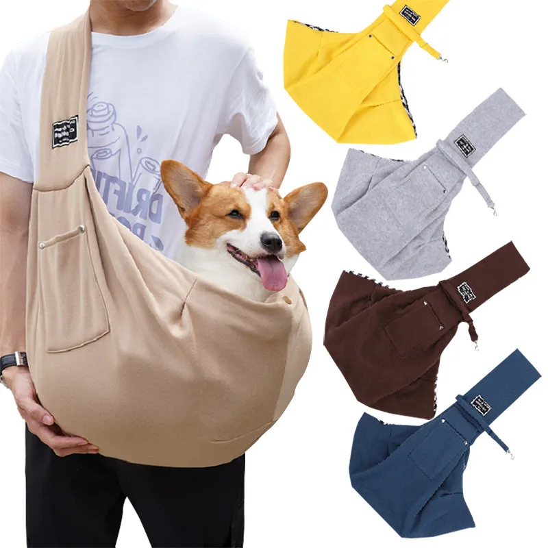 Veľkoobchod Pohodlné psie tašku pre domáce zviera Crossbody Ramery vrecko Outdoor Cestuje prenosné mačky šteniatko sáčkov