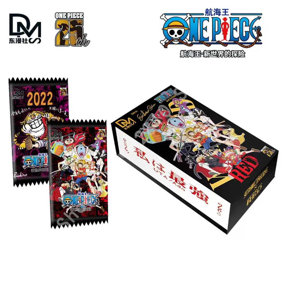 Veľkoobchod s jednou kusovou zbierkou kariet pre deti Bandai Anime Trading Game Luffy Sanji Nami TCG Booster Box Game Cards