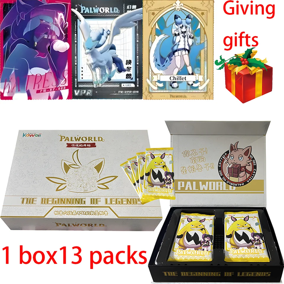 Veľkoobchodné kolekcie Palworld Collection Cards Roly hracie hry Phantom Beast Palu Full Force Photo karta pre deti darček pre deti