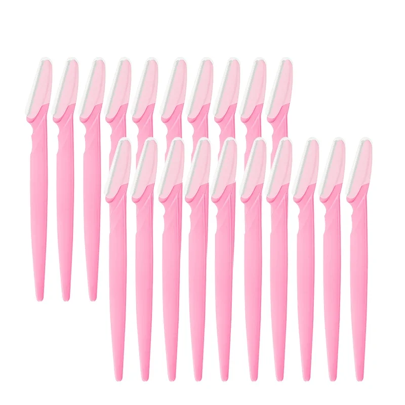 Veľkoobchodné obočie Blade Blade Holie prenosný tvár žiletku očné obočie epilácia vlasov na vlasy Rezačky bezpečnostné make -up nástroje