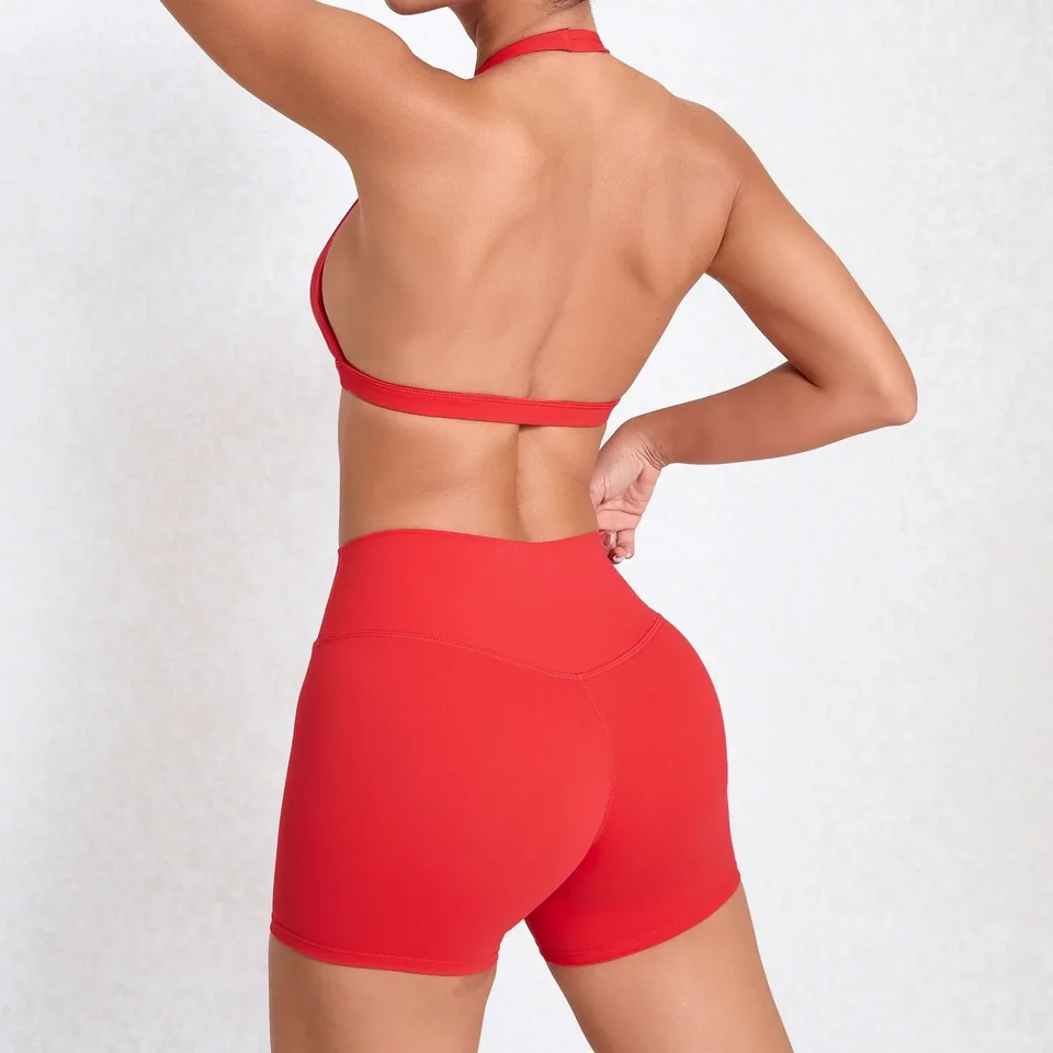 Veľkoobchodné športové oblečenie Žena Set 2024 Sports Bra Shorts Outfit Jóga oblečenie Fitness Clothing Kit