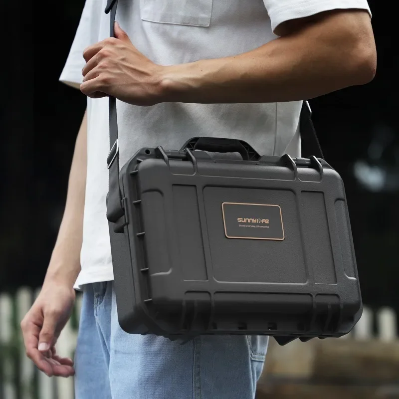 Veľká kapacita nepremokavý kufr pre DJI Neo Case Storage Bag Bezpečnosť Tvrdé cestovné prenosné skrinka pre príslušenstvo DJI Neo RC N3