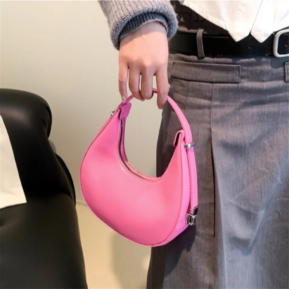 Veľká kapacita podpazušia pre ženy pre ženy módna taška na ramená Simple Commuter Candbag