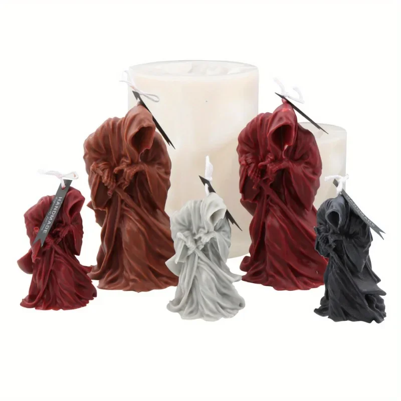 Veľká socha Darth Vader Sochy Silikónové formy 3D mŕtvy muž Portrét Remeslá remeslá živice cementové formy ručne vyrobené ručne vyrobené nástroje na výrobu sviečok