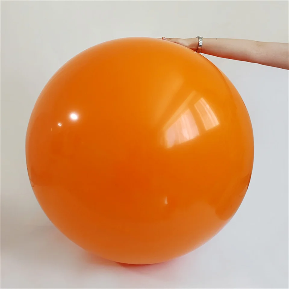 Veľká veľkosť 36 palcov biela ružová latexová balónika narodeninová oslava Svadba detacita Globos slávnostné večierky Dodávky podujatia Umiestnenie rekvizity