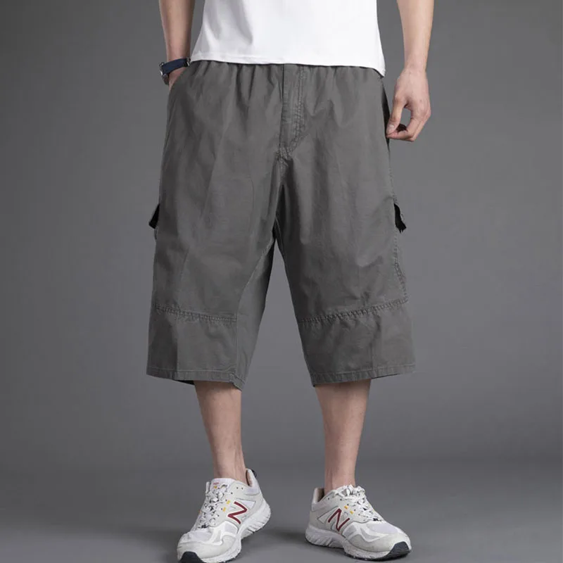 Veľká veľkosť 6xl mužov Summer nadmerne nadmerne prevyšuje nákladný kraťas