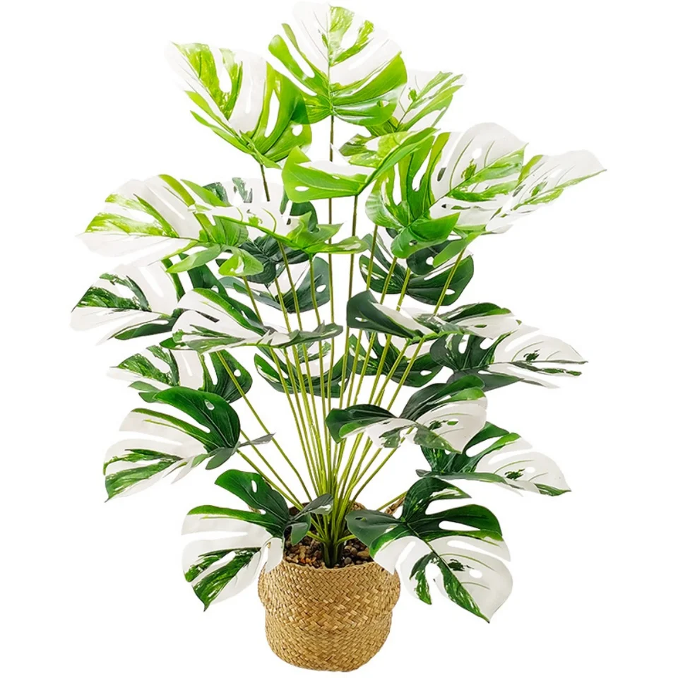 Veľká veľkosť listu simulované bonsai četre ornament hyphosis Umelé rastliny