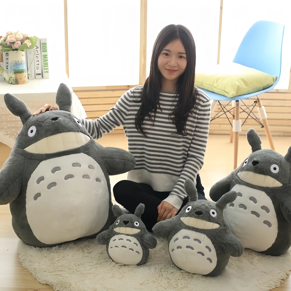 Veľká veľkosť Lotus Leaf Totoro plyšová hračka Karika