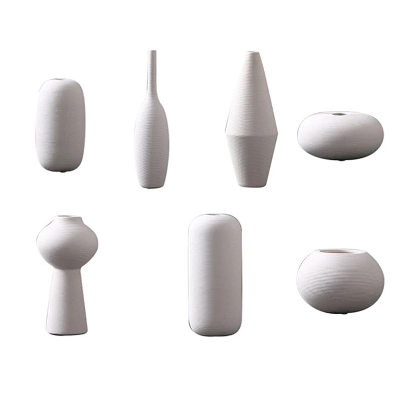 Veľká váza dekorácie Domov Nordic Scandinavian Style Ceramic Váza Dekoratívne vázy moderná obývacia izba dekor