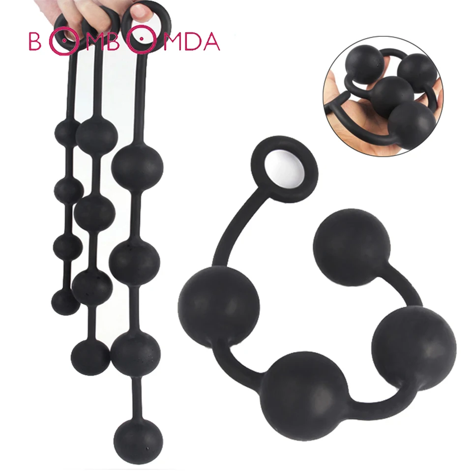 Veľké análne korálky dildi zadky zástrčka vaginálne gule Massager pre mužov pre mužov stimulujte dospelých erotickú sexuálnu hračku pre ženy páry
