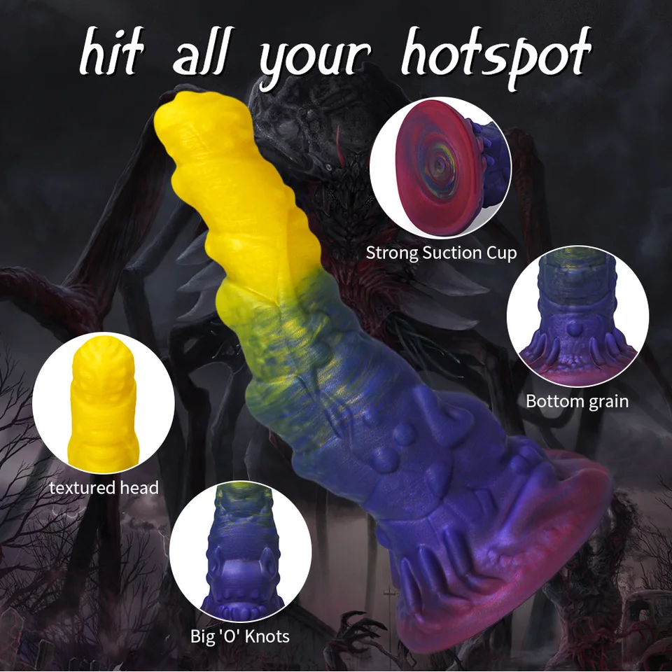 Veľké G-Spot monštrum dildo análny vaginálny dilatátor penis dlhý silikón mäkký dildos sex hračky mimozemšťana Dick Žen