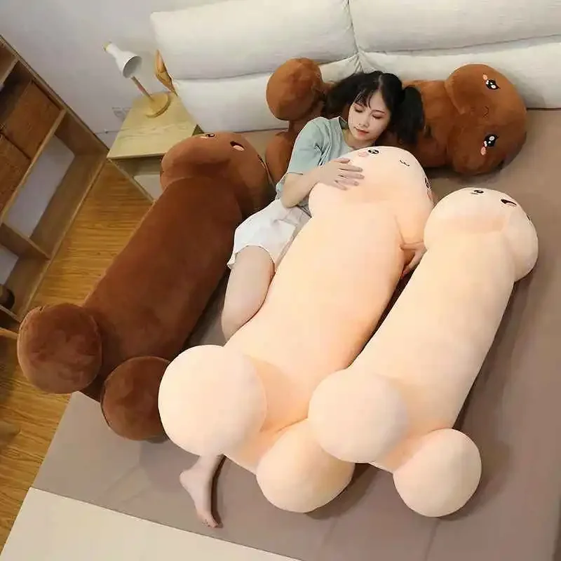 Veľký gode penis plyšový vankúš tela vtipný obrovský dildo péro plnený vankúšový dekoratívny péro tela vankúš