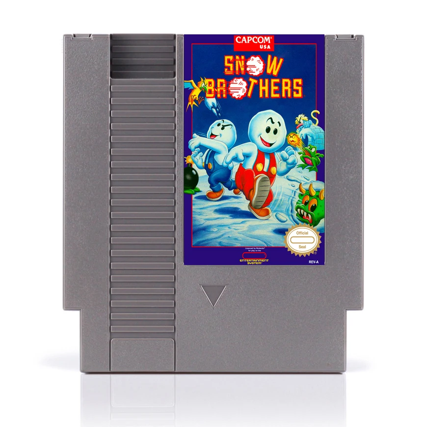 Veľký predaj Snow Brothers 72 PINS Game Card pre 8 -bitovú hru hráč