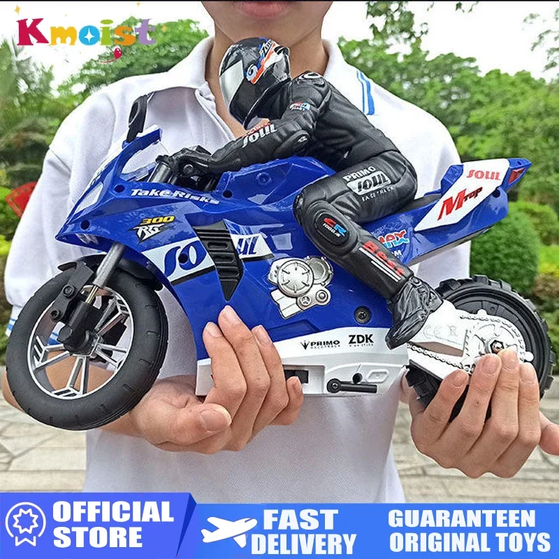 Veľký RC Motocykel 2.4g diaľkové ovládanie motocykla vysokorýchlostné pretekárske driftové kaskadérske hračky pre chlapcov