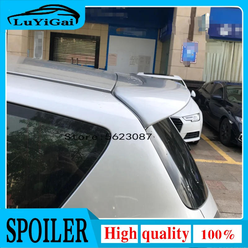 Veľký spojler pre Ford Smax S-Max Spoilers Vysoko kvalitný materiál ABS základný náter alebo čierna biela farba zadný strešný okenný spojler