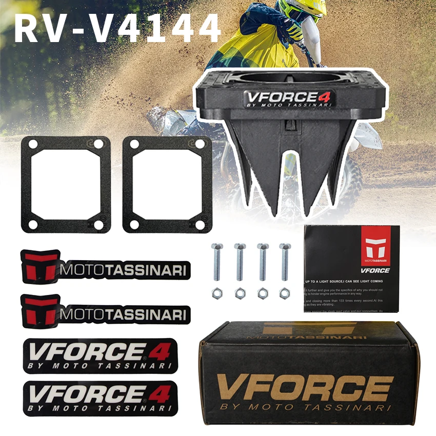 Vforce 4 Reed Valve V4144-1 V4144-2 pre Yamaharxz RXZ-D Y125Z Y125ZR 125ZR Y15ZR RX-135 RX-Z135 YFZ350 YFZ 350 BANSHEE 350 RD350