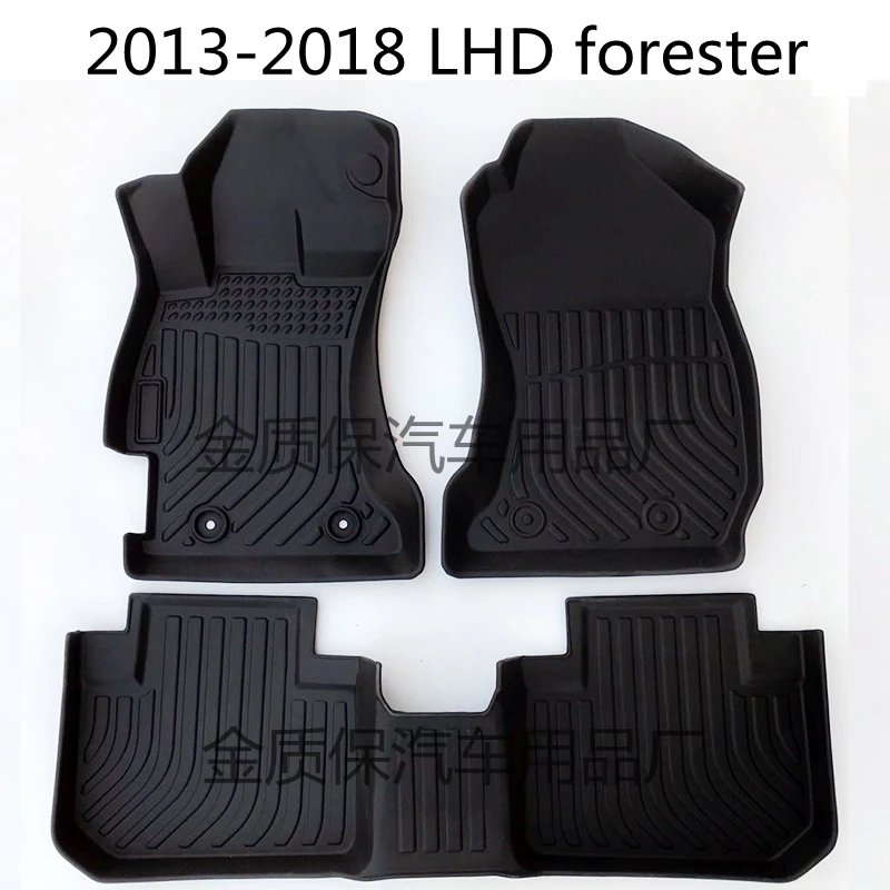 Vhodné na roky 2013-2018 Subaru Forester Custom Auto pre celé zapadnutie podlahovej podlahy Fit Fit for Subaru Forester Custom Waterplofter podlahové rohože
