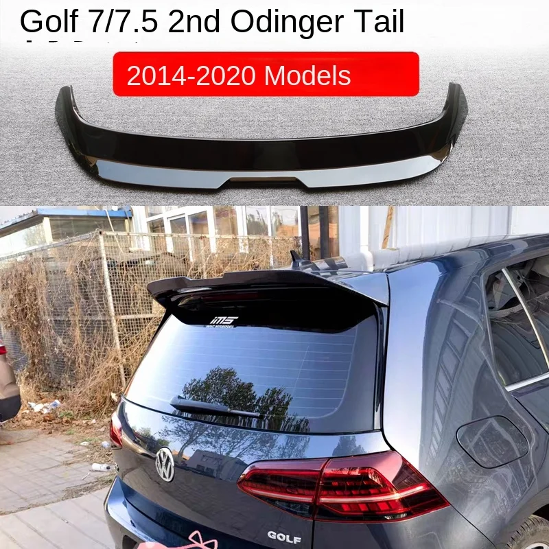 Vhodné pre 14-20 Volkswagen Golf 7/7.5 Vydanú 2. Oettinger Tail Wing Rine Modifikácia Výzdobu
