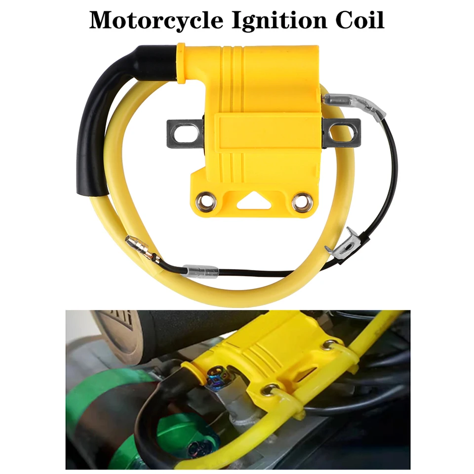 Vhodné pre 4T 2T motor Dirt Street Bike NC250 Off-road Racing Motorcycle Ignition Coil Universal štvortaktné zapaľovanie