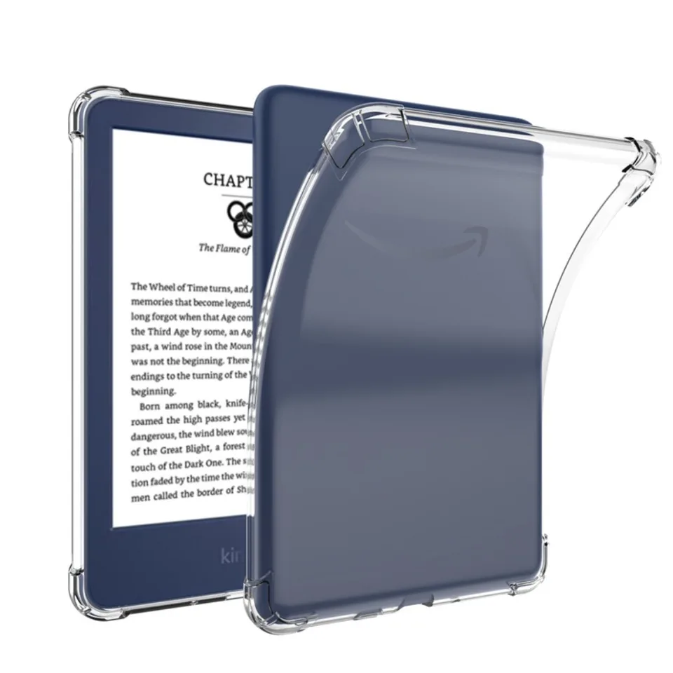 Vhodné pre Amazon Kindle 2022 Elektronické ochranné puzdro Kindle Transparentné farebné obálky