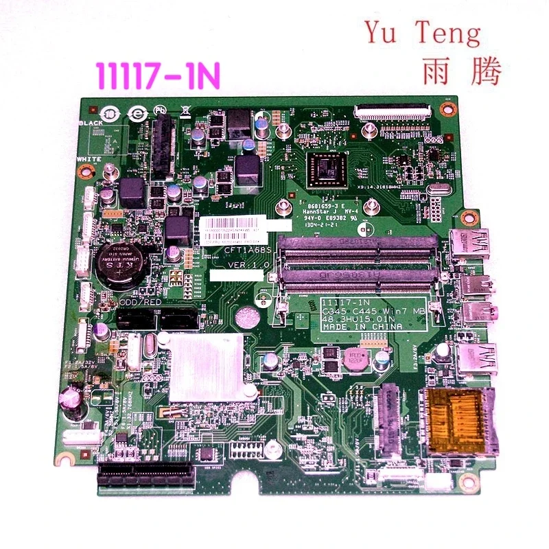 Vhodné pre Lenovo C345 C445 ANDLA-V-ONE HARDBOARD CFT1A68S 11117-1N Mainboard 100% Testované OK Plne práca