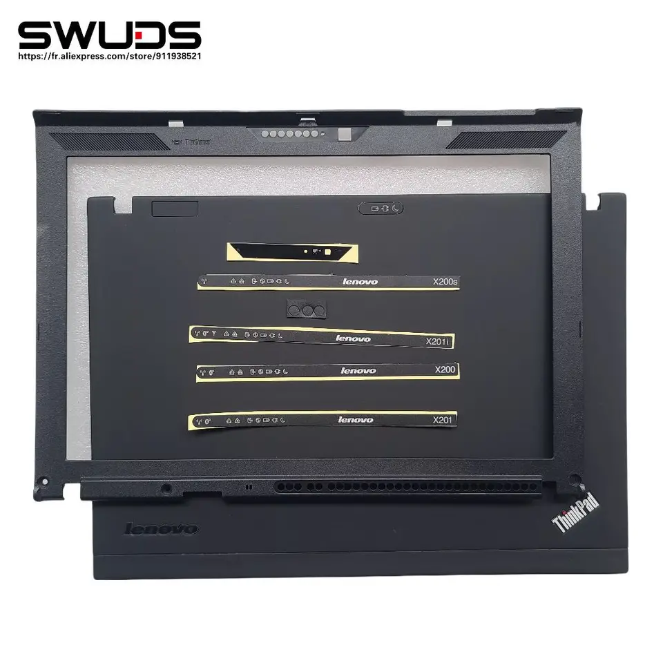 Vhodné pre Lenovo ThinkPad IBM X200 S X201I X201 X201S Priehľadná obrazovka Zadný kryt Topku obrazovku predný rámec shell 04W0360